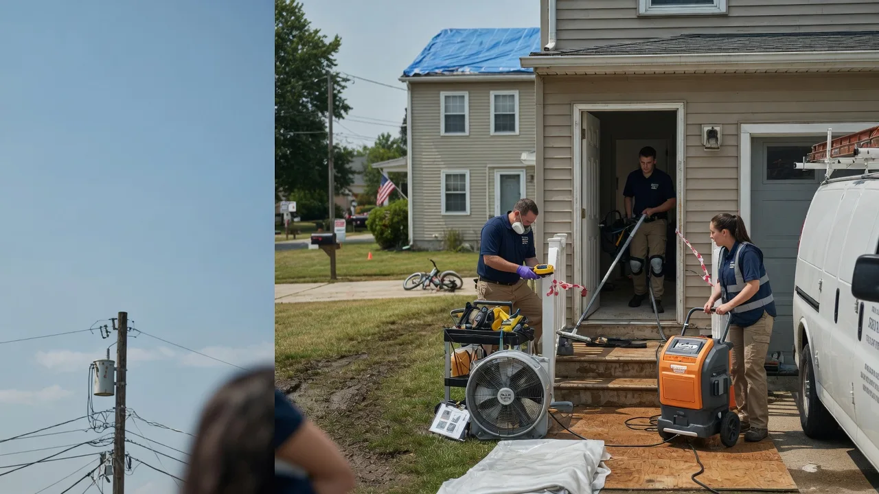 Water Damage Repair in Calliham, TX near me